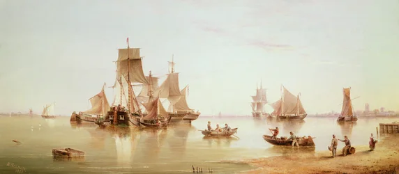 Sendes i en rolig, 1873